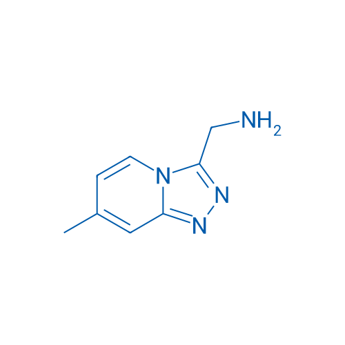 (7-Methyl-[1,2,4]triazolo[4,3-a]pyridin-3-yl)methanamine 100mg