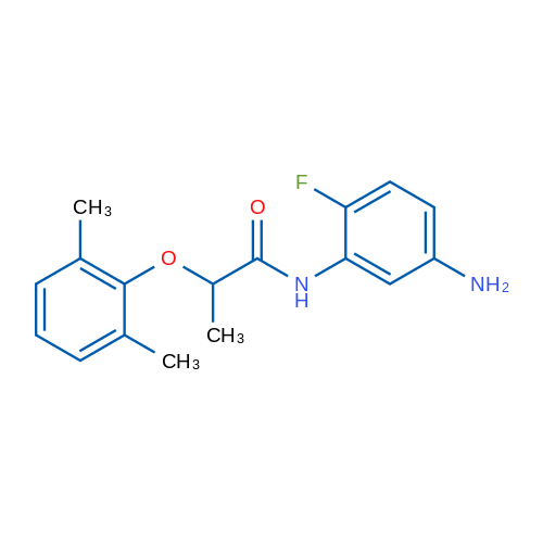 N-(5-Amino-2-fluorophenyl)-2-(2,6-dimethylphenoxy)propanamide 5g
