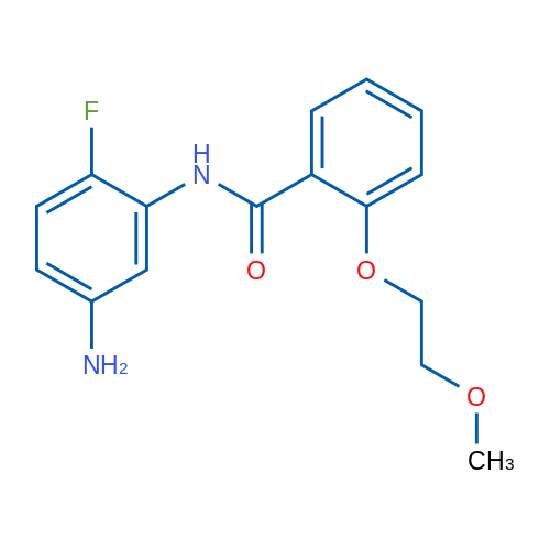 N-(5-Amino-2-fluorophenyl)-2-(2-methoxyethoxy)benzamide 5g