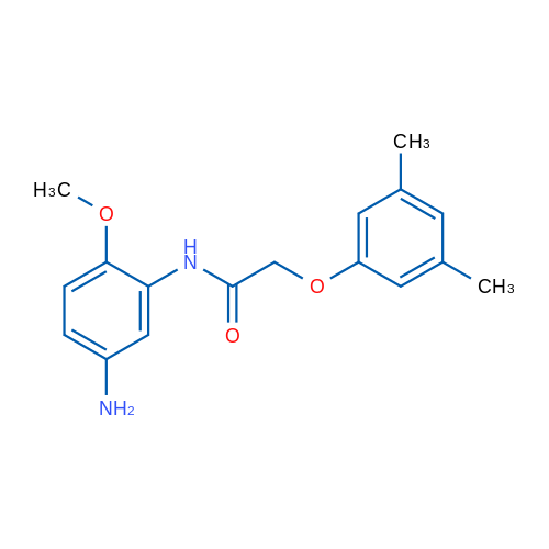 N-(5-Amino-2-methoxyphenyl)-2-(3,5-dimethylphenoxy)acetamide 5g