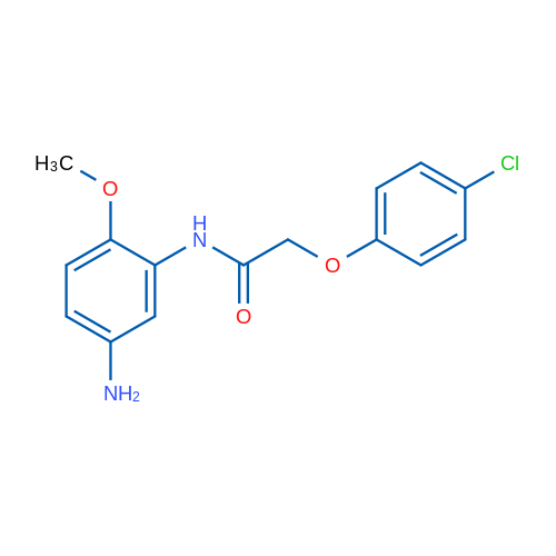 N-(5-Amino-2-methoxyphenyl)-2-(4-chlorophenoxy)acetamide 1g