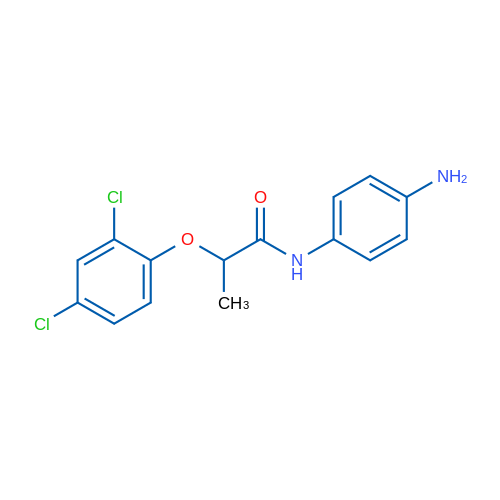 N-(4-Aminophenyl)-2-(2,4-dichlorophenoxy)propanamide 5g