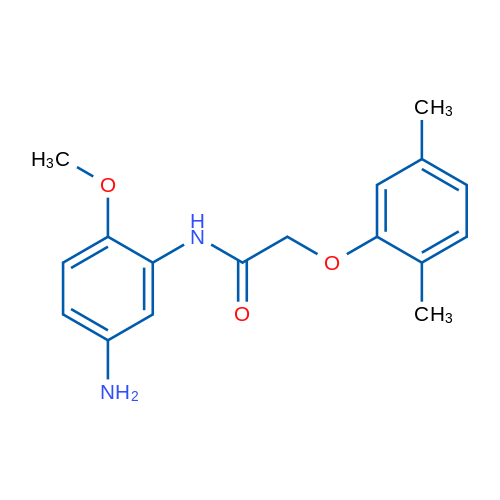 N-(5-Amino-2-methoxyphenyl)-2-(2,5-dimethylphenoxy)acetamide 5g
