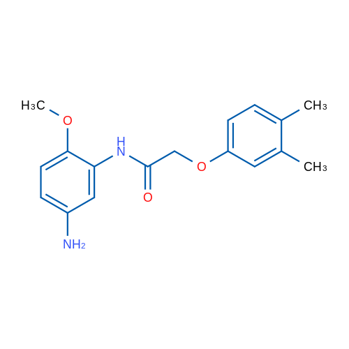 N-(5-Amino-2-methoxyphenyl)-2-(3,4-dimethylphenoxy)acetamide 1g