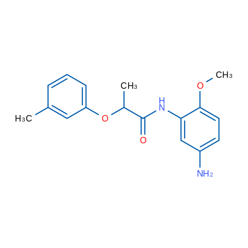 N-(5-Amino-2-methoxyphenyl)-2-(m-tolyloxy)propanamide 1g