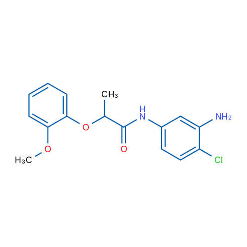 N-(3-Amino-4-chlorophenyl)-2-(2-methoxyphenoxy)propanamide 5g