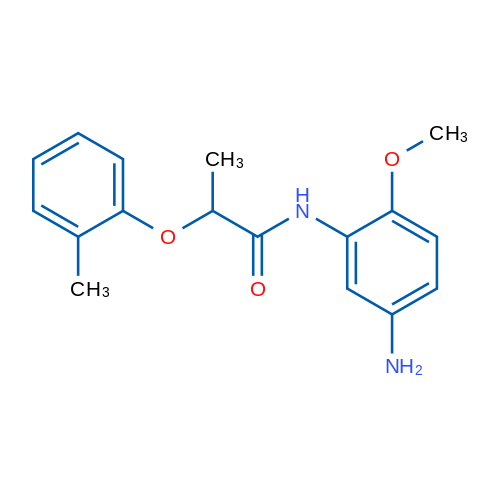 N-(5-Amino-2-methoxyphenyl)-2-(o-tolyloxy)propanamide 5g