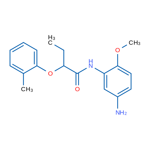 N-(5-Amino-2-methoxyphenyl)-2-(o-tolyloxy)butanamide 1g