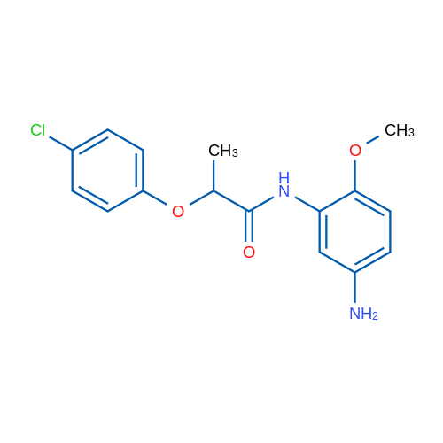 N-(5-Amino-2-methoxyphenyl)-2-(4-chlorophenoxy)propanamide 5g