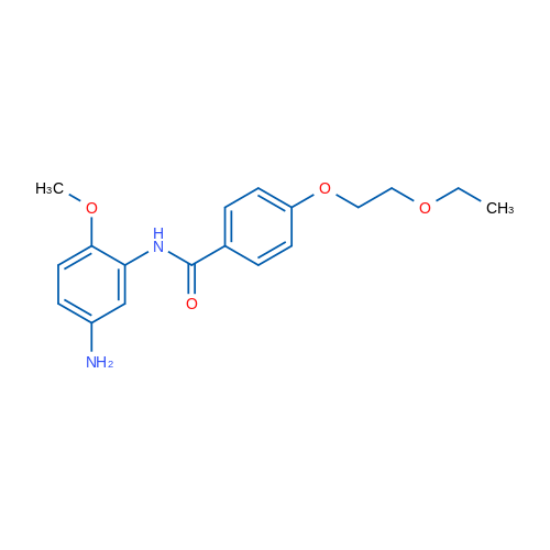 N-(5-Amino-2-methoxyphenyl)-4-(2-ethoxyethoxy)benzamide 5g