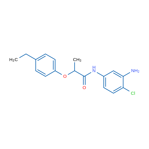 N-(3-Amino-4-chlorophenyl)-2-(4-ethylphenoxy)propanamide 1g
