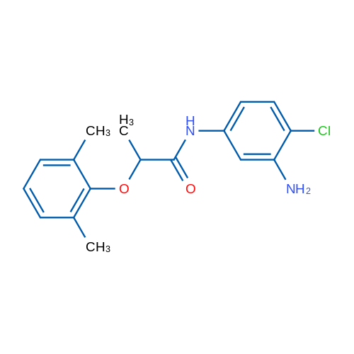 N-(3-Amino-4-chlorophenyl)-2-(2,6-dimethylphenoxy)propanamide 1g