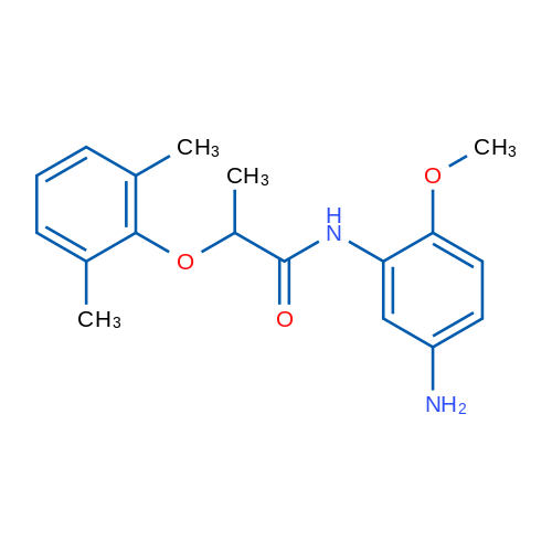 N-(5-Amino-2-methoxyphenyl)-2-(2,6-dimethylphenoxy)propanamide 5g