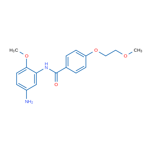 N-(5-Amino-2-methoxyphenyl)-4-(2-methoxyethoxy)benzamide 5g