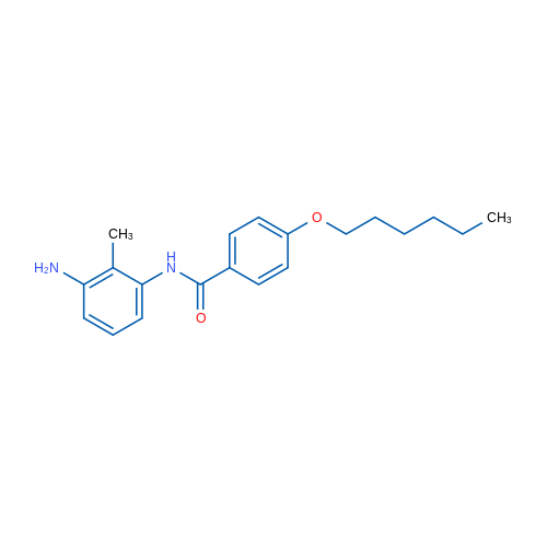 N-(3-Amino-2-methylphenyl)-4-(hexyloxy)benzamide 5g