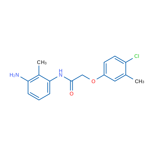 N-(3-Amino-2-methylphenyl)-2-(4-chloro-3-methylphenoxy)acetamide 5g