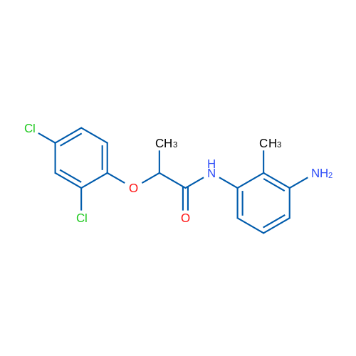 N-(3-Amino-2-methylphenyl)-2-(2,4-dichlorophenoxy)propanamide 5g