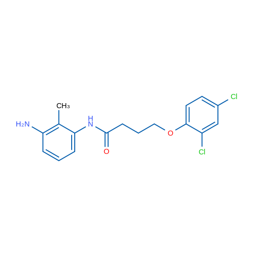 N-(3-Amino-2-methylphenyl)-4-(2,4-dichlorophenoxy)butanamide 1g