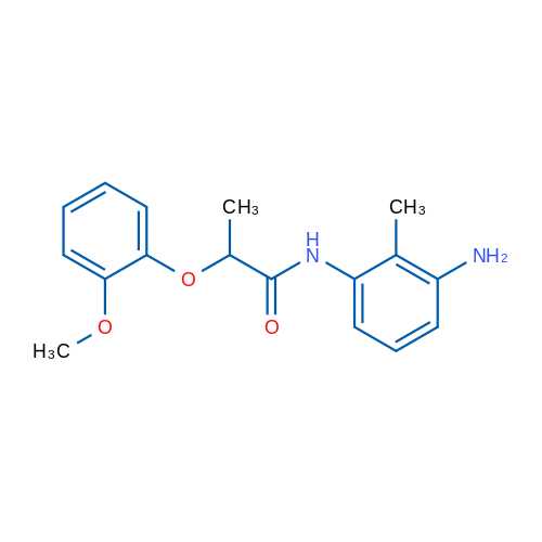 N-(3-Amino-2-methylphenyl)-2-(2-methoxyphenoxy)propanamide 1g