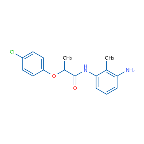 N-(3-Amino-2-methylphenyl)-2-(4-chlorophenoxy)propanamide 5g