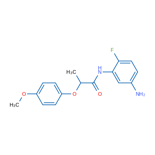 N-(5-Amino-2-fluorophenyl)-2-(4-methoxyphenoxy)propanamide 5g