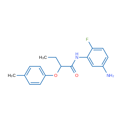 N-(5-Amino-2-fluorophenyl)-2-(p-tolyloxy)butanamide 1g