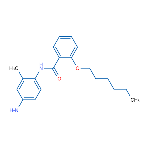 N-(4-Amino-2-methylphenyl)-2-(hexyloxy)benzamide 1g