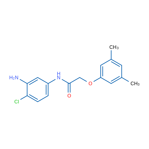N-(3-Amino-4-chlorophenyl)-2-(3,5-dimethylphenoxy)acetamide 5g