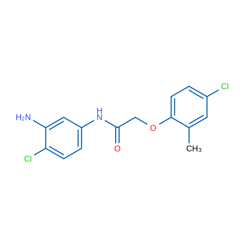 N-(3-Amino-4-chlorophenyl)-2-(4-chloro-2-methylphenoxy)acetamide 1g