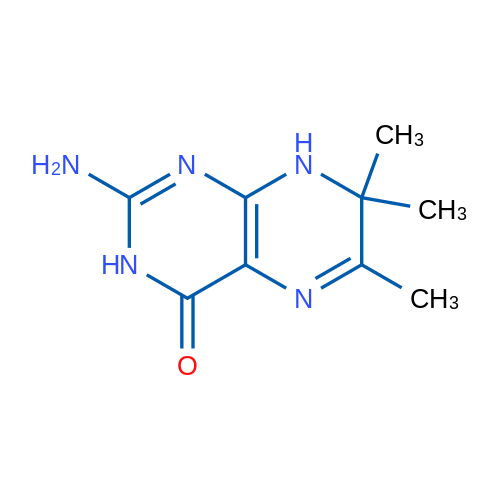 2-Amino-6,7,7-trimethyl-7,8-dihydropteridin-4(3H)-one 1g