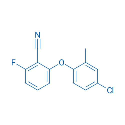 2-(4-Chloro-2-methylphenoxy)-6-fluorobenzonitrile 1g