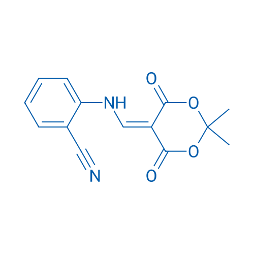 2-(((2,2-Dimethyl-4,6-dioxo-1,3-dioxan-5-ylidene)methyl)amino)benzonitrile 25g