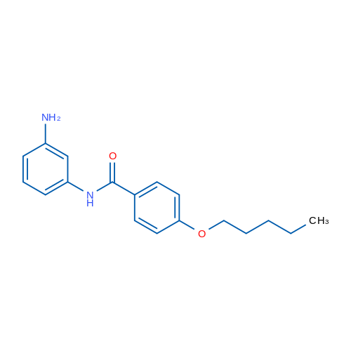N-(3-Aminophenyl)-4-(pentyloxy)benzamide 5g