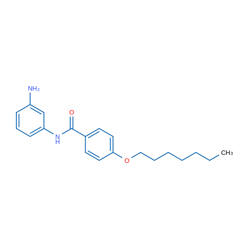 N-(3-Aminophenyl)-4-(heptyloxy)benzamide 1g