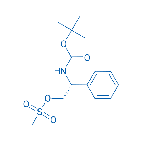 (R)-2-((tert-Butoxycarbonyl)amino)-2-phenylethyl methanesulfonate 100g