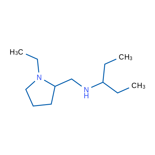 [(1-Ethylpyrrolidin-2-yl)methyl](pentan-3-yl)amine 100mg