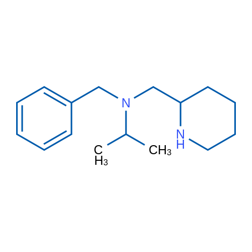 N-Benzyl-N-(piperidin-2-ylmethyl)propan-2-amine 1g