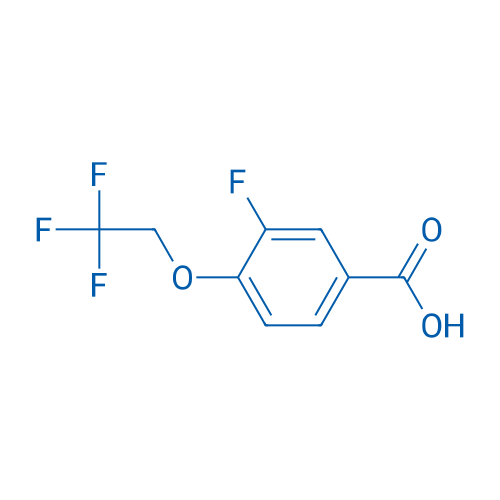 3-Fluoro-4-(2,2,2-trifluoroethoxy)benzoic acid 1g