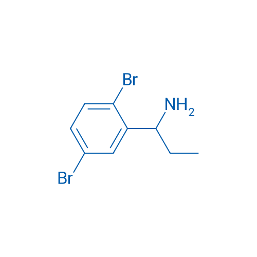 1-(2,5-Dibromophenyl)propan-1-amine 250mg