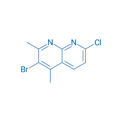 3-Bromo-7-chloro-2,4-dimethyl-1,8-naphthyridine 1g