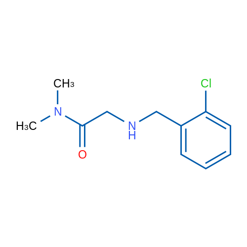 2-{[(2-chlorophenyl)methyl]amino}-N,N-dimethylacetamide 1g