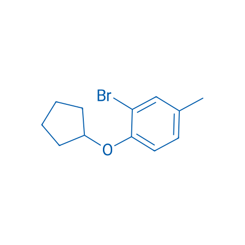 2-Bromo-1-(cyclopentyloxy)-4-methylbenzene 5g