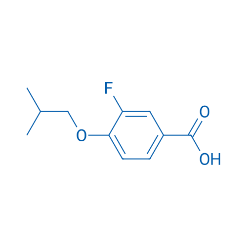 3-Fluoro-4-isobutoxybenzoic acid 1g