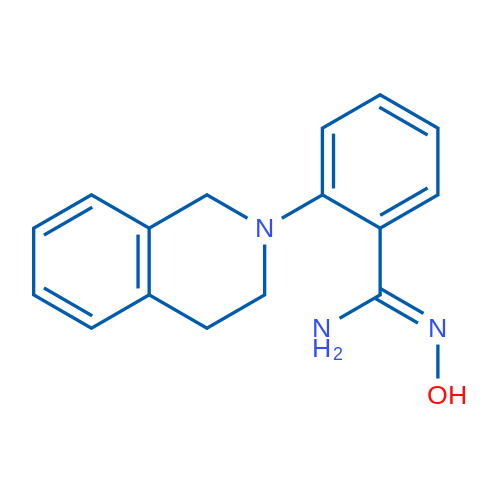 2-(3,4-Dihydroisoquinolin-2(1H)-yl)-N'-hydroxybenzimidamide 1g