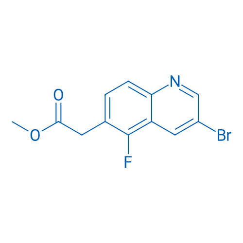 Methyl 2-(3-bromo-5-fluoroquinolin-6-yl)acetate 1g