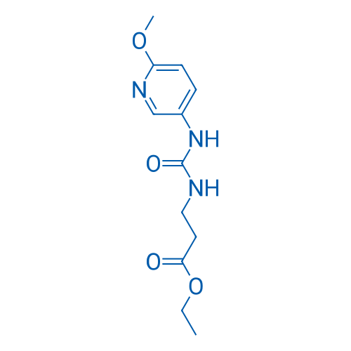Ethyl 3-{[(6-methoxypyridin-3-yl)carbamoyl]amino}propanoate 1g