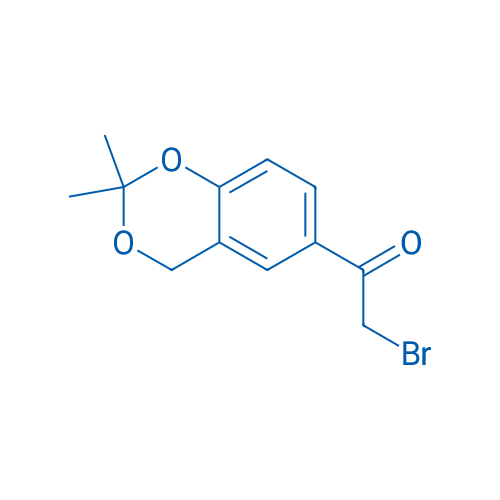 2-Bromo-1-(2,2-dimethyl-4H-benzo[d][1,3]dioxin-6-yl)ethanone 1g