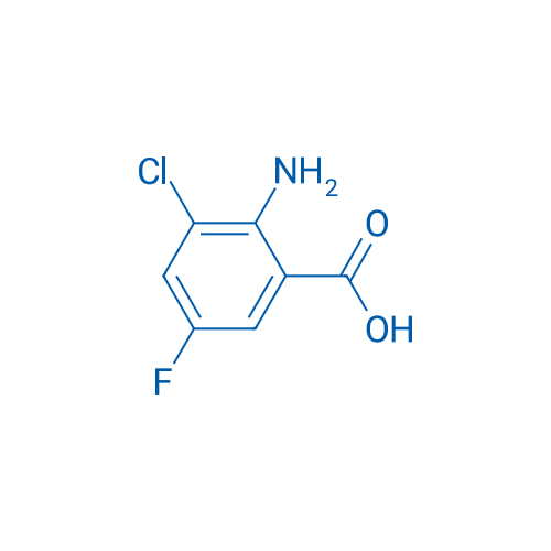 2-Amino-3-chloro-5-fluorobenzoic acid 1g