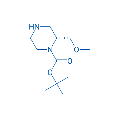 (R)-tert-Butyl 2-(methoxymethyl)piperazine-1-carboxylate 100mg