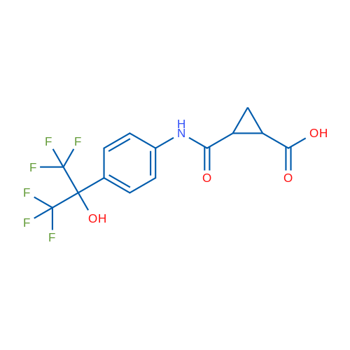 2-{[4-(1,1,1,3,3,3-hexafluoro-2-hydroxypropan-2-yl)phenyl]carbamoyl}cyclopropane-1-carboxylic acid 1g